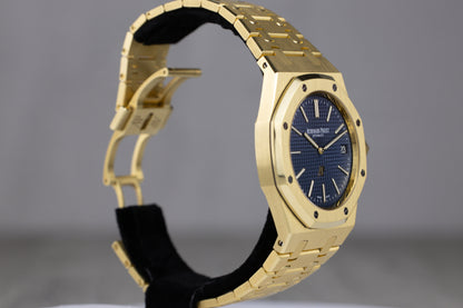 Audemars Piguet 15202BA Royal Oak "Jumbo" Extra Thin Blue Dial