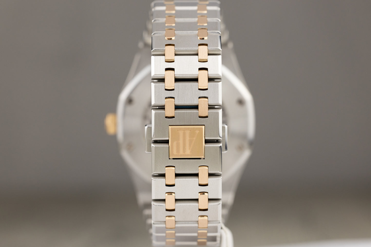 Audemars Piguet 15400SR Royal Oak Stainless Steel & Rose Gold White Dial