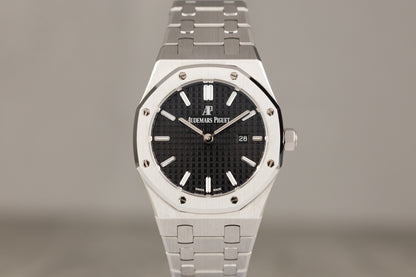 Audemars Piguet 15450ST Royal Oak Stainless Steel Black Dial