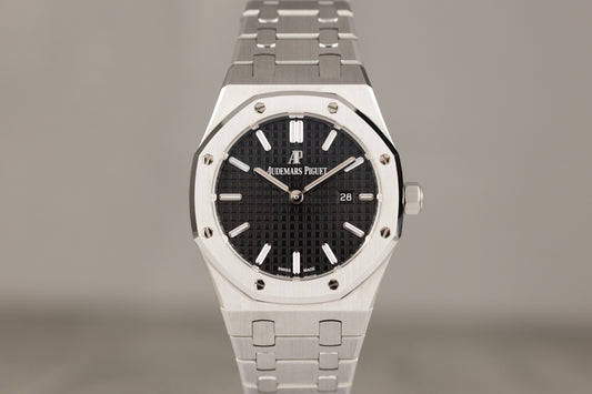 Audemars Piguet 15450ST Royal Oak Stainless Steel Black Dial