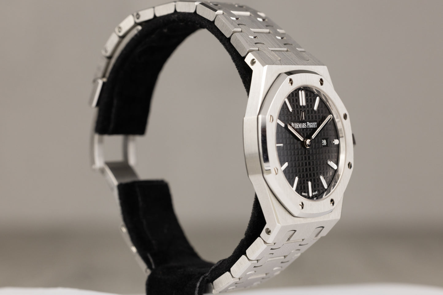 Audemars Piguet 15450ST Royal Oak Stainless Steel Black Dial