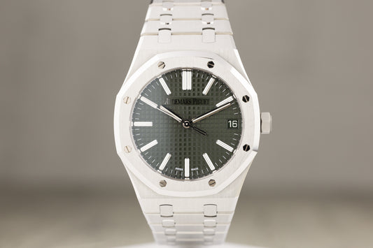 Audemars Piguet 15510ST Royal Oak Selfwinding Green Dial