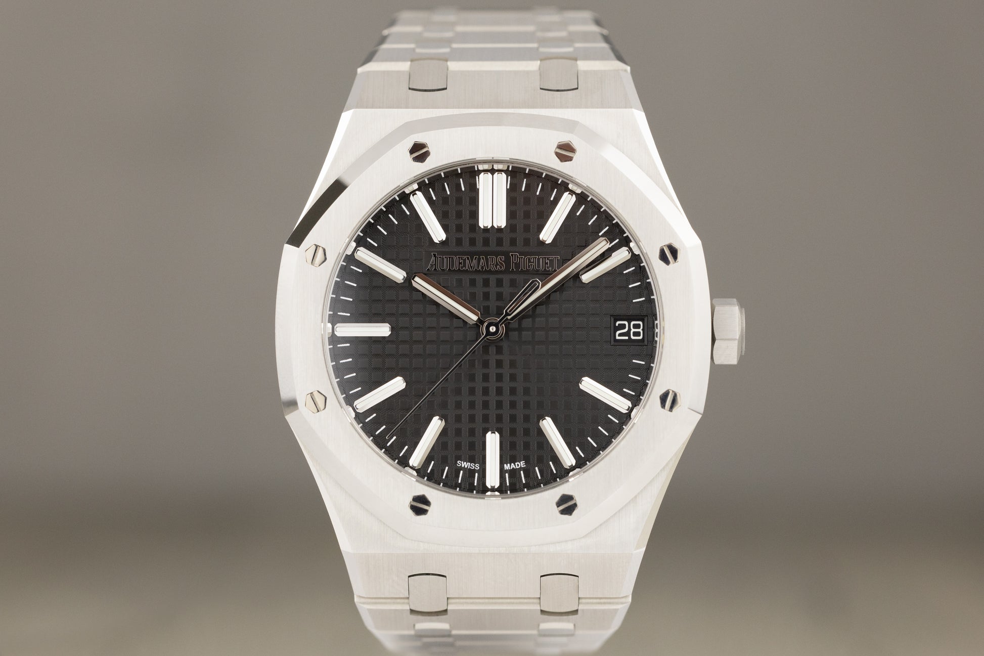 Audemars Piguet 15510ST Royal Oak Selfwinding Stainless Steel Black Dial