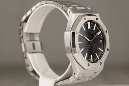 Audemars Piguet 15510ST Royal Oak Selfwinding Stainless Steel Black Dial