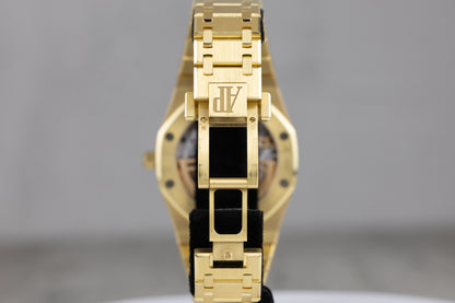 Audemars Piguet 16202BA Royal Oak "Jumbo" Extra Thin Smoked Yellow Gold Dial