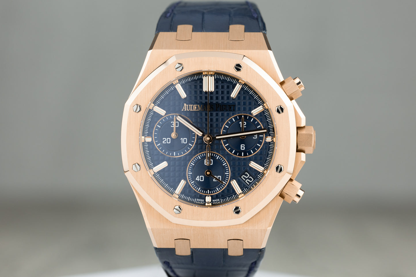 Audemars Piguet 26240OR Royal Oak Chronograph 50th Anniversary Blue Dial