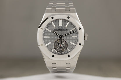 Audemars Piguet 26530TI Royal Oak Selfwinding Flying Tourbillon Titanium Grey Dial