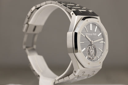 Audemars Piguet 26530TI Royal Oak Selfwinding Flying Tourbillon Titanium Grey Dial