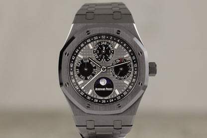 Audemars Piguet 26579CE Royal Oak Perpetual Calendar Moonphase Black Ceramic Black Dial