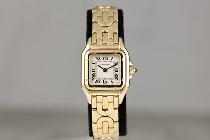 Cartier 10702 Panthere de Cartier Small Yellow Gold White Roman Numeral Dial