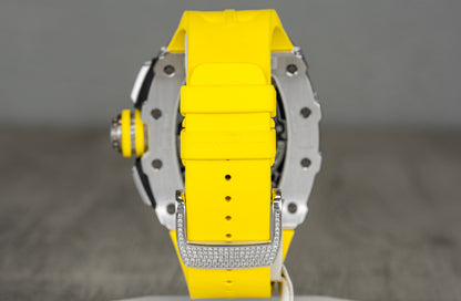 Richard Mille RM 11-03 Flyback Chronograph White Gold Diamond Bezel