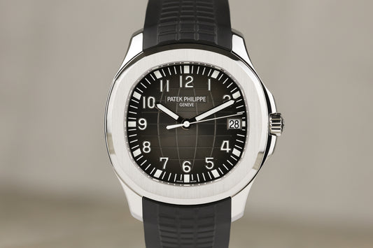 Patek Philippe 5167A Aquanaut Stainless Steel Black Dial