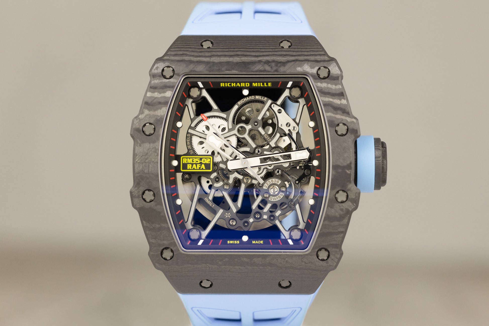 Richard Mille RM35-02 Rafa Nadal Carbon TPT Skeletonized Dial