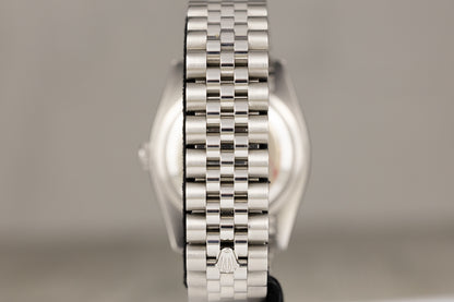 Rolex 116234 Datejust 36 Stainless Steel Jubilee Bracelet Silver Jubilee Dial