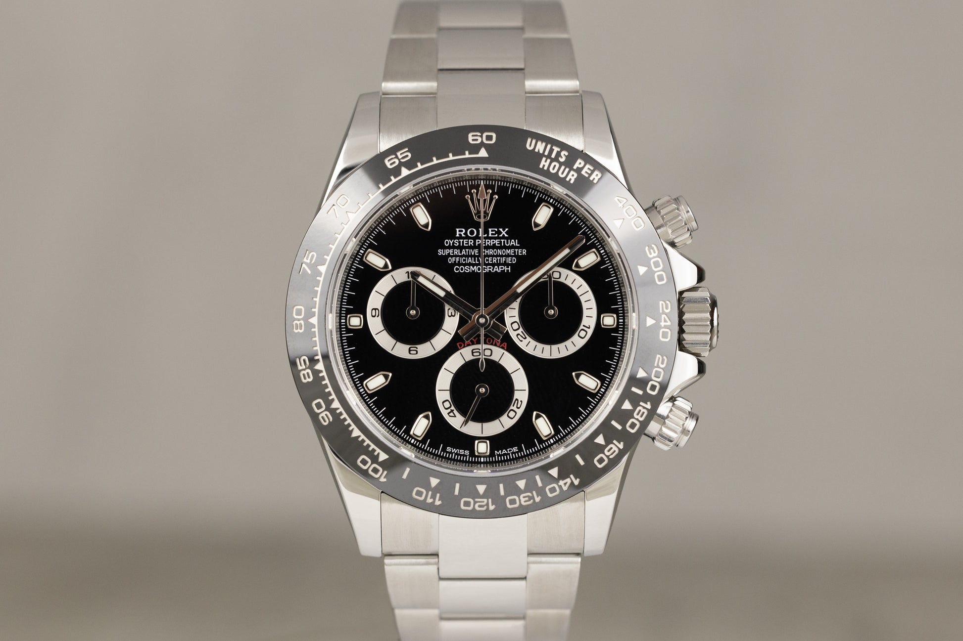 Rolex 116500LN Daytona Stainless Steel Black Dial