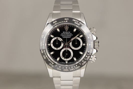 Rolex 116500LN Daytona Stainless Steel Black Dial