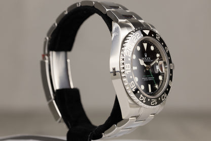 Rolex 116710LN GMT-Master II Stainless Steel Black Dial