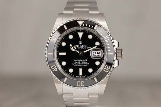 Rolex 126610LN Submariner 41 Stainless Steel Black Dial