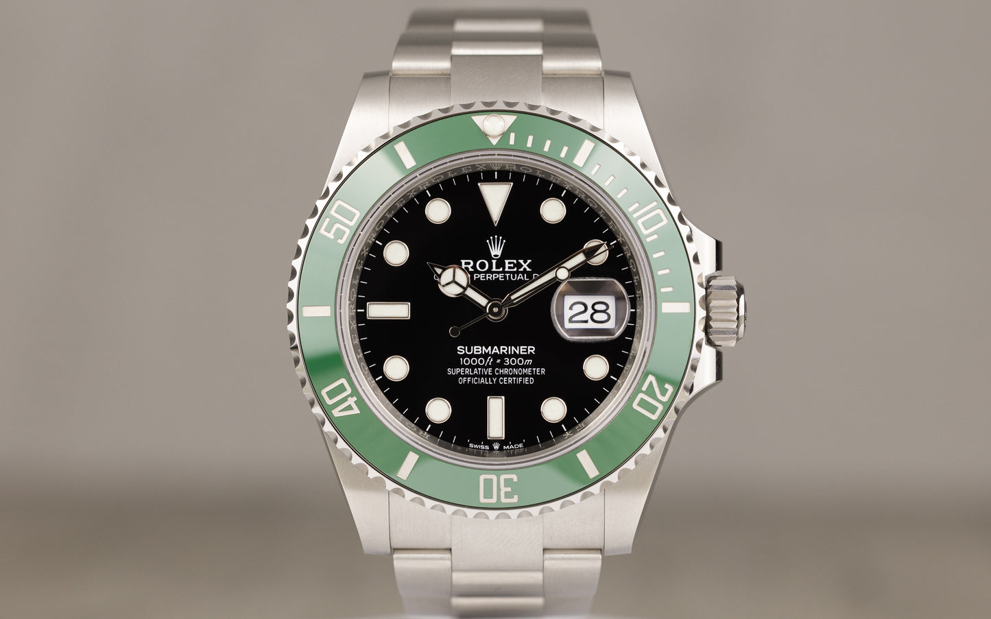 Rolex 126610LV Submariner 41 'Starbucks' Stainless Steel Black Dial