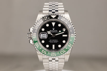 Rolex 126720VTNR GMT-Master II 'Lefty' Stainless Steel Jubilee Bracelet Black Dial